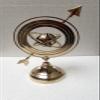Vimal Nautical 12 Inch Brass Celestial Globe Large Size Armillary Globe Showpiece Handmade Brass Armillary Sphere Map Atlas Nautical Decor, Brass Decor view 3