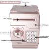 HUSAN Piggy Banks Money Banks for Kids, Electronic Password Code Money Banks ATM Banks Box Coin Bank for Children Boys and Girls (Rose Gold) view 3