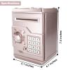 HUSAN Piggy Banks Money Banks for Kids, Electronic Password Code Money Banks ATM Banks Box Coin Bank for Children Boys and Girls (Rose Gold) view 4