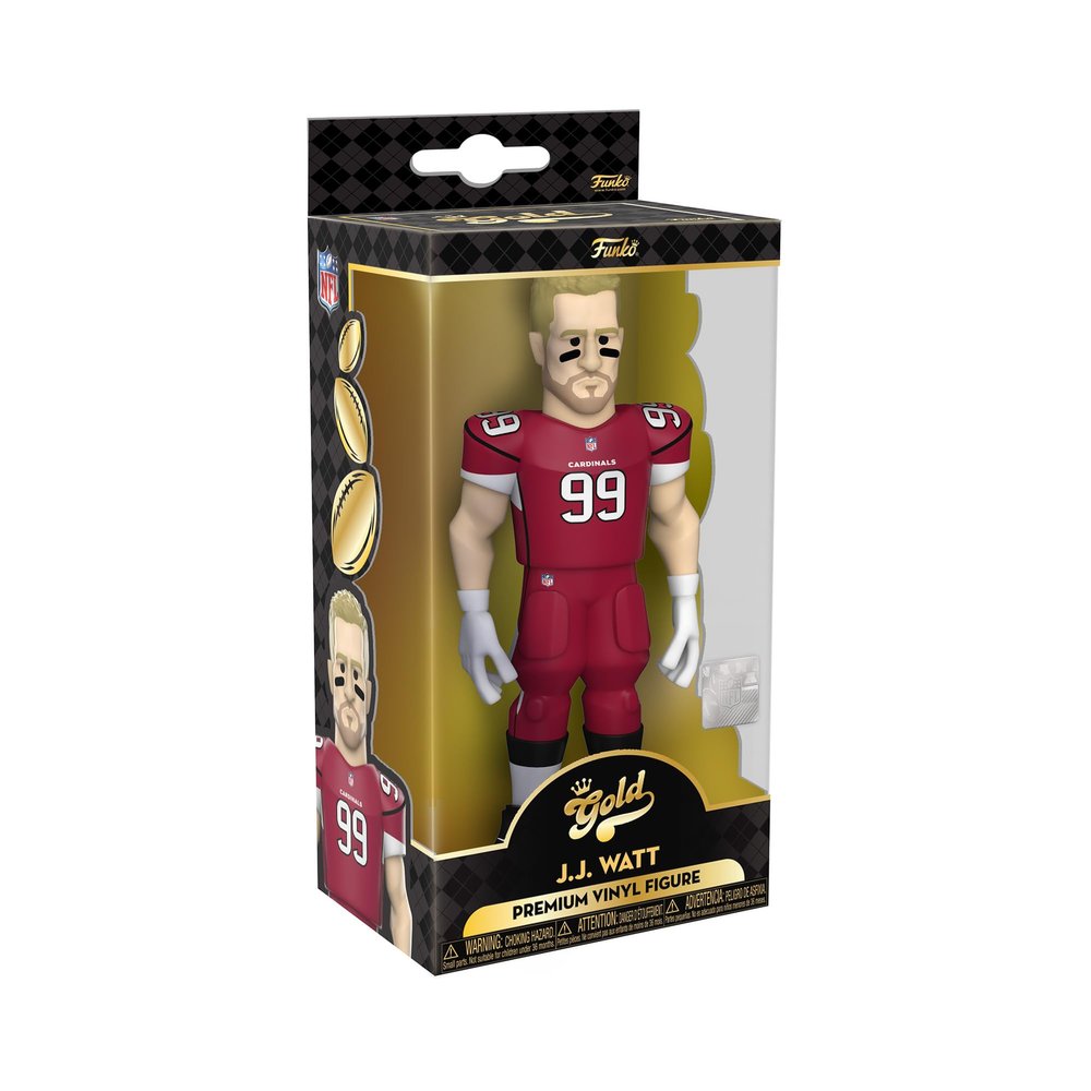 Funko Gold 5" NFL: Cardinals- JJ Watt (Home Uni) w/Chase