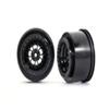 Traxxas 9473 Wheels, Weld Gloss Black (Rear) (2) view 1
