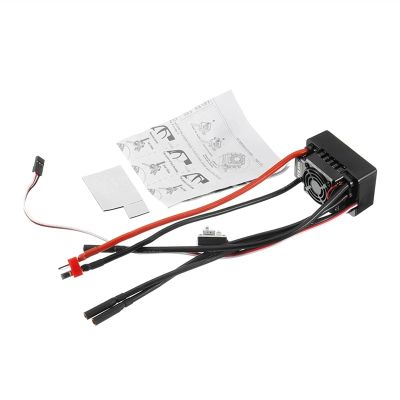 DAPENGNIAO 120A Brushless ESC EA1073 Suitable for JLB Racing Cheetah 1/10 Brushless RC Car Parts Accessories Accessories (Color : Black)