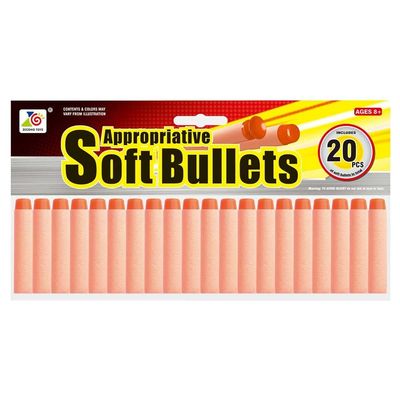 PARRIS CLASSIC QUALITY TOYS EST. 1936 Galactic Ranger 20 Pack Soft Dart Bullets