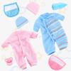 Toy Choi's Baby Doll Twin Baby Dolls 12 inch Soft Body 2 Dolls Playset with Rompers, Hat, Pacifier and Doll Bibs, Gifts for 1 2 3 4 5 Year Old Boys Girls, Toddlers and Kids view 2