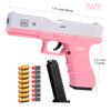 AngelReally Soft Bullets Toy Gun Pistol Toy Gun with Jump Ejectinging Magazine Education Toy Model view 2