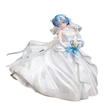 FURYU-Zero -Starting Life in Another World- Rem -Wedding Dress- 1/7 Scale Figure