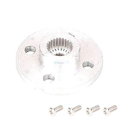 1pcs/lot Metal Steering Gear Disc Stent 25T Servo Arm Round Type for MG995 MG996R RC Robot Car