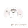 1pcs/lot Metal Steering Gear Disc Stent 25T Servo Arm Round Type for MG995 MG996R RC Robot Car view 1