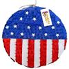 16" Patriotic Theme Pinata Indpendence Day Pinata 4th of July Party Red White Blue Color view 1