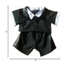 BYO-BFF Stuffed Animals Plush Toy Outfit  Tuxedo Outfit 16, BlackWhite view 4