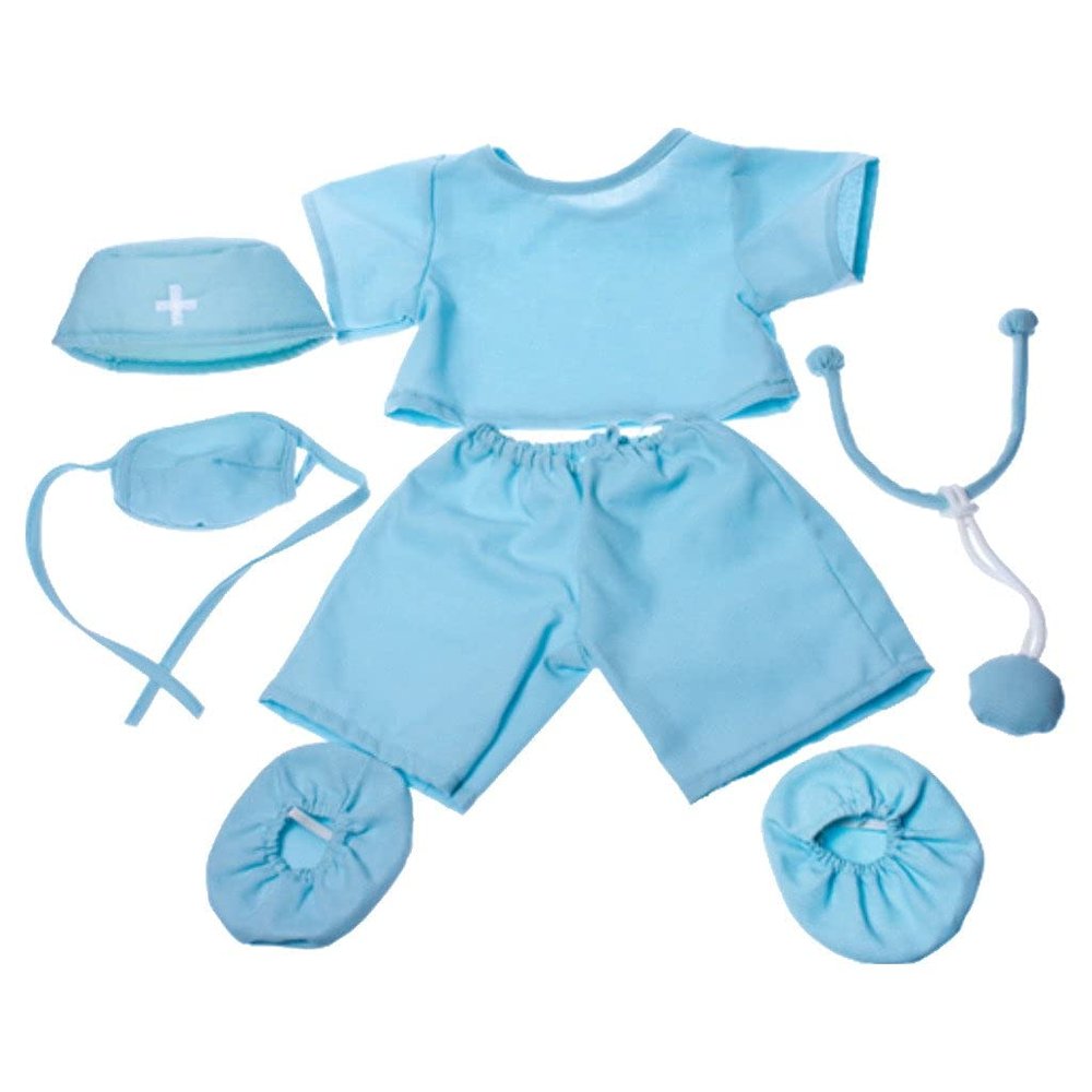BYO-BFF Stuffed Animals Plush Toy Outfit Doctor Scrubs Outfit 16