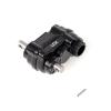 LCX Racing 1/10th RC Crawler Car Aluminum Transmission Transfer for Axial SCX10 II 90046 90047, Upgrades Parts Accessories (Black) view 2