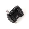LCX Racing 1/10th RC Crawler Car Aluminum Transmission Transfer for Axial SCX10 II 90046 90047, Upgrades Parts Accessories (Black) view 3