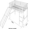 HLS Baby Blue Tent for Midsleeper Cabin Bunk Bed view 3