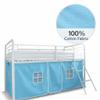 HLS Baby Blue Tent for Midsleeper Cabin Bunk Bed view 4