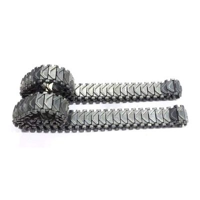 HJKLMM RC Remote Control Tank Upgrade Accessories Suitable for Henglong 1/16 US Army Sherman M4A3 Medium Tank (3898) Including Metal Tracks, Drive Wheel, etc. (Metal Track)