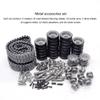 HJKLMM RC Remote Control Tank Upgrade Accessories Suitable for Henglong 1/16 American Pershing M26 Medium Tank (3838) Including Metal Tracks, Shock Absorber, etc. (Metal Accessories Set) view 2