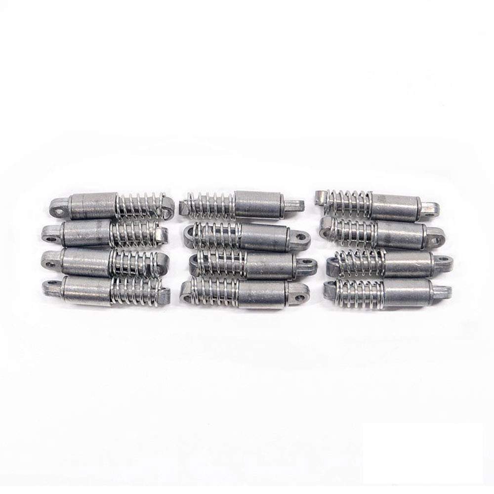 HJKLMM RC Remote Control Tank Upgrade Accessories Suitable for Henglong 1/16 American Pershing M26 Medium Tank (3838) Including Metal Tracks, Shock Absorber, etc. (Metal Shock Absorber)