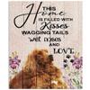 1000 Piece Wooden Puzzles Irish Setter Jigsaw Puzzles for Adults and Kids Development Toys Games Toys Gift view 1