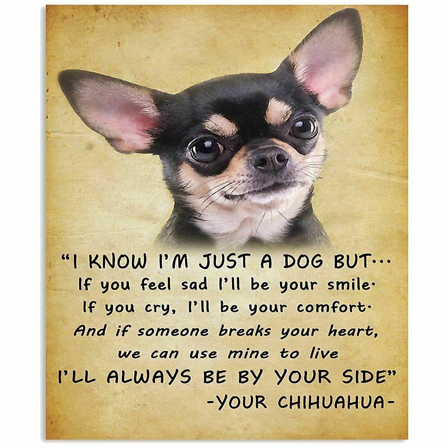 1000 Piece Wooden Puzzles Chihuahua Always Be by Your Side Birthday Christmas Housewarming Gift Jigsaw Puzzles for Adults and Kids Development Toys Games Toys Gift