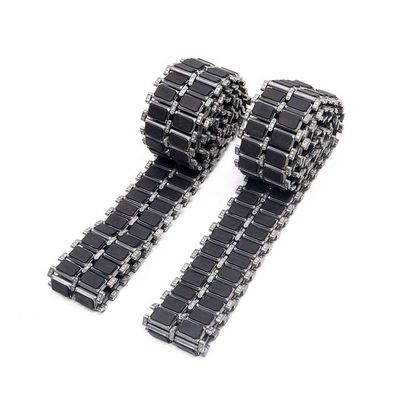 RC Remote control tank upgrade accessories Suitable for Henglong 1/16 British Challenger II main battle tank (3908) Including metal tracks, Load-bearing wheels, etc. (Double-sided rubber crawler)