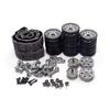 HJKLMM RC Remote Control Tank Upgrade Accessories Suitable for Henglong 1/16 Soviet T34 Medium Tank (3909) Including Metal Tracks, Load-Bearing Wheels, etc. (Full Metal Assembly Set) view 1