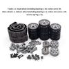 HJKLMM RC Remote Control Tank Upgrade Accessories Suitable for Henglong 1/16 Soviet T34 Medium Tank (3909) Including Metal Tracks, Load-Bearing Wheels, etc. (Full Metal Assembly Set) view 2
