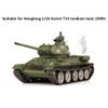 HJKLMM RC Remote Control Tank Upgrade Accessories Suitable for Henglong 1/16 Soviet T34 Medium Tank (3909) Including Metal Tracks, Load-Bearing Wheels, etc. (Single Metal Track) view 3
