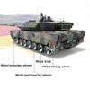HJKLMM RC Remote Control Tank Upgrade Accessories Suitable for Henglong 1/16 German Leopard 2A6 Main Battle Tank (3889) Including Metal Tracks, Load-Bearing Wheels, etc. (Metal Road Wheel Set) view 4