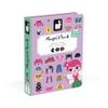 MagnitiBook 2 Pack - Magnetic Girl Costumes Dress Up and Magnetic Fairy Tales Mix and Match - 126 Piece Set - Magnetic Learning Game for Creativity and Motor Skills - STEM Toy for Ages 3+ - J02718 and view 4