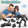 HISTOYE 51-in-1 Robot Building Kit for Kids Stem Building Toys Erector Set for Boys 8-12 Engineering Stem Projects Construction Building Blocks Toys Gifts for Boys Kids Age 6 7 8 9 10 11 12 Year Old view 2