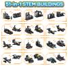 HISTOYE 51-in-1 Robot Building Kit for Kids Stem Building Toys Erector Set for Boys 8-12 Engineering Stem Projects Construction Building Blocks Toys Gifts for Boys Kids Age 6 7 8 9 10 11 12 Year Old view 4