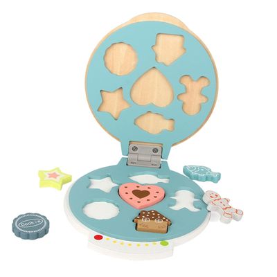 Fancyes Waffle Maker Set Waffle Maker Grill Machine Pancakes Cookies Pretend Play Toy for Boy and Girls