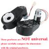 2 Pcs Kids Ride On Car Gearbox 550 12V Motor 12000RPM, Electric Motor Gearbox Motorcycles High Speed RS550 Drive Engine Match Children Ride On Toys view 2