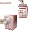 Cargooy Mini ATM Piggy Bank ATM Machine Best Gift for Kids,Electronic Code Piggy Bank Money Counter Safe Box Coin Bank for Boys Girls Password Lock Case (Rose Gold) view 2