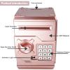 Cargooy Mini ATM Piggy Bank ATM Machine Best Gift for Kids,Electronic Code Piggy Bank Money Counter Safe Box Coin Bank for Boys Girls Password Lock Case (Rose Gold) view 3
