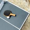 Acxico 1 Set 1:12 Mini Miniature Table Tennis Set Realistic Wooden Gift view 4