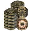 12 Pieces Pirate Party Favor Supplies, Plastic Compass for Kids Antique Captain Toy, Mini Compass Theme Party Decoration for Halloween Birthday, Cosplay Costume (Bronze) view 1