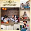 12 Pieces Pirate Party Favor Supplies, Plastic Compass for Kids Antique Captain Toy, Mini Compass Theme Party Decoration for Halloween Birthday, Cosplay Costume (Bronze) view 4