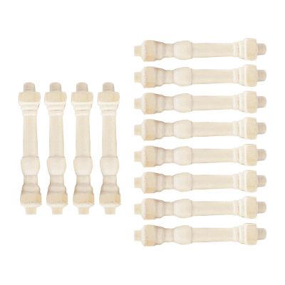 12 Pack Dollhouse DIY Builders 1:12 Wood Spindles Balusters Toys
