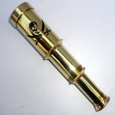 Nautical Brass 6'' Vintage Maritime Pirates Spyglass Telescope Gift Replica