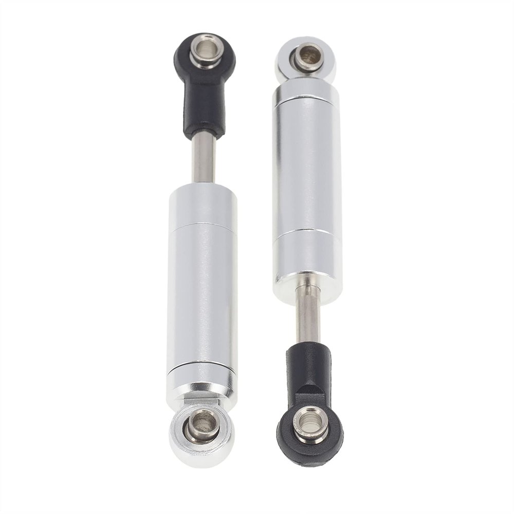 LAFEINA Built-in Spring Shock Absorber Damper for 1/10 RC Crawler Axial SCX10 90046 TRX-4 D90 Redcat Upgrade Part (2 PCS, 60mm)
