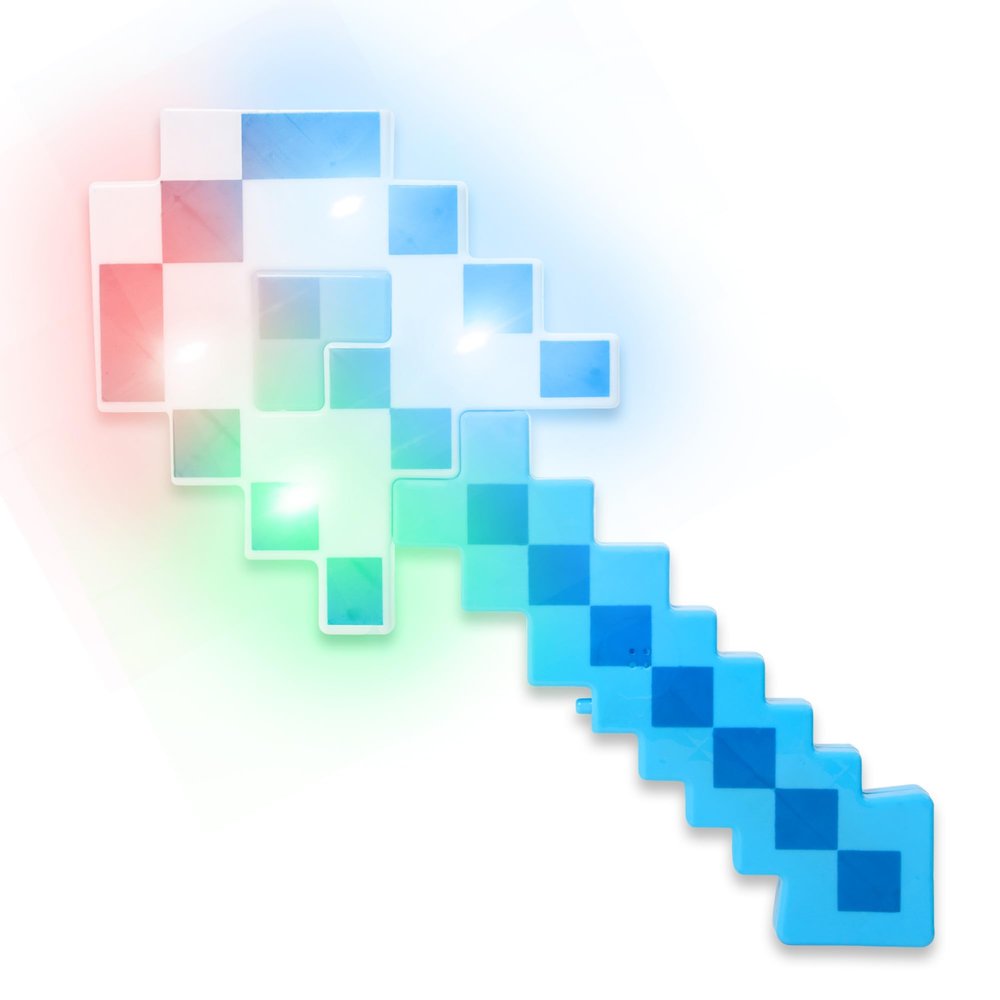 Windy City Novelties LED Light up Blue Pixel Arrow
