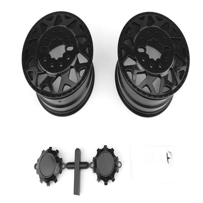 CEN Racing CD0603 American Force H01 Contra Wheels (Black w/Black Cap) for DL-Series F450 SD