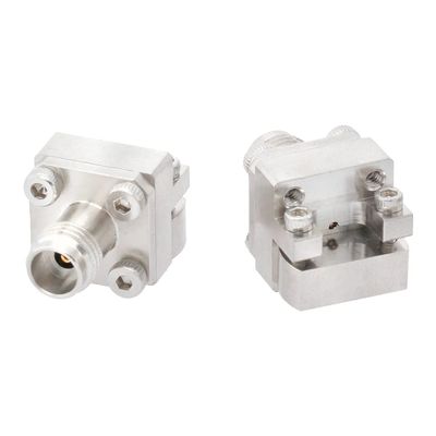 withwave's End Launch 1.85 mm Connector, DC to 67 GHz, 50 Ohm, Female Type, Low Profile, Stainless Steel Body