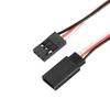 uxcell 10pcs 3-Pin Servo Extension Cable Cord Connector Lead Wire Male to Female 22AWG 30-Cores Servo Receiver Wire view 2