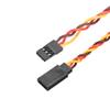 uxcell 5pcs 3-Pin Servo Extension Cable Cord Connectors Lead Wire Male to Female 22AWG 60-Cores Servo Receiver Wire view 2
