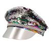 Boland 44759 - Rainbow Hat with Reversible Sequins, Silver or Multicoloured, for Adults, Headwear, Hat, CSD, Carnival, Theme Party view 2