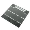 BAENRCY Classic Baseplates 10"x10" Building Block Base Plates Grassland Road Base Plates for Building Brick Compatible with All Major Brands (T-Junction) view 2