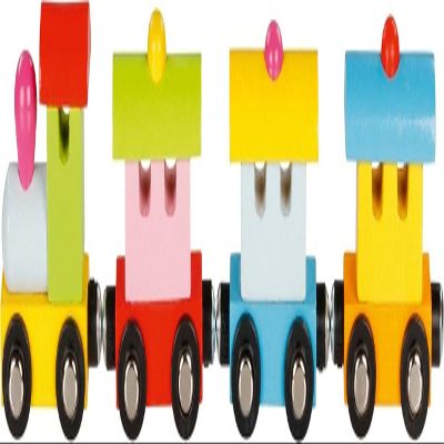 Goki 55866 Tren Turin, de Colores magntico No aplica Trains, Multicoloured